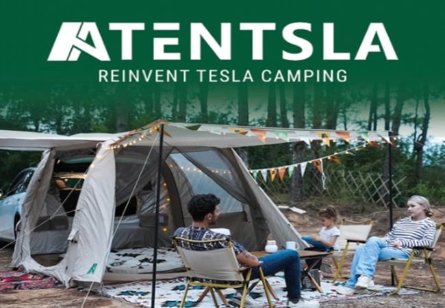 Tentsla Tent - The Next Level Tesla Camping