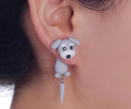 Adorable Puppy Dog Earrings