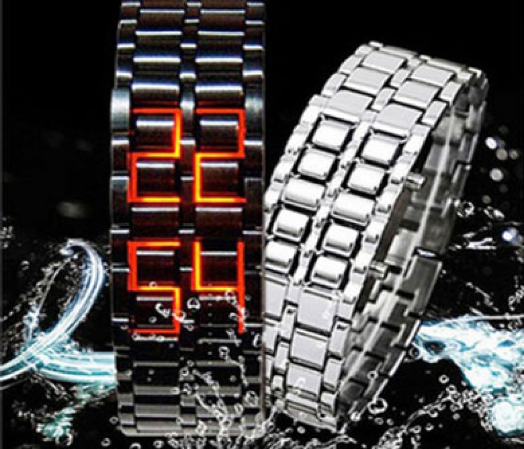 Faceless LED Watch