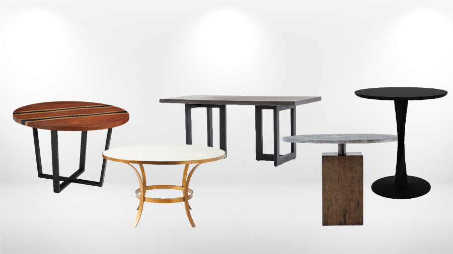 unique industrial dining tables