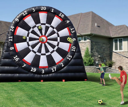 Giant Inflatable Soccer Dartboard 