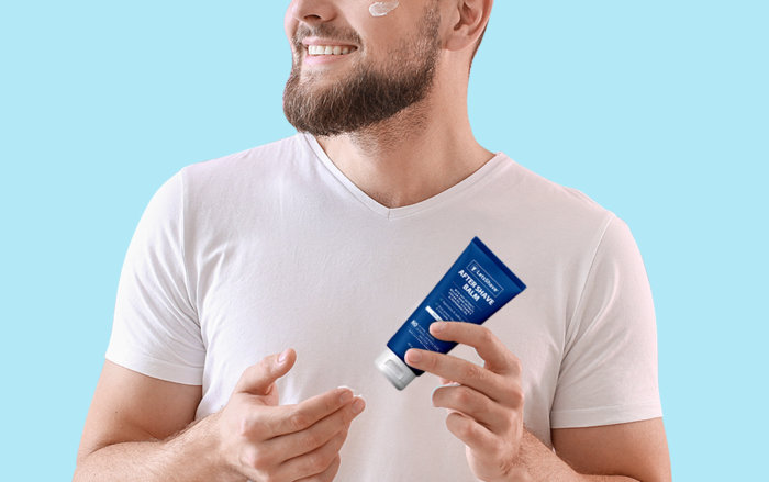 Don’t forget to apply an After-Shave Balm to avoid irritation and redness.