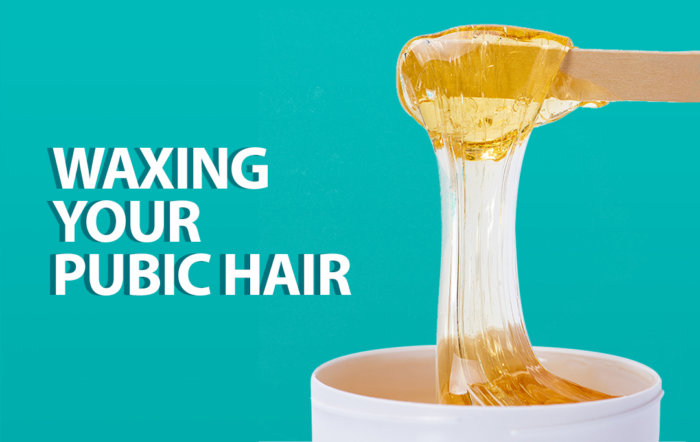 Waxing for pubic hair